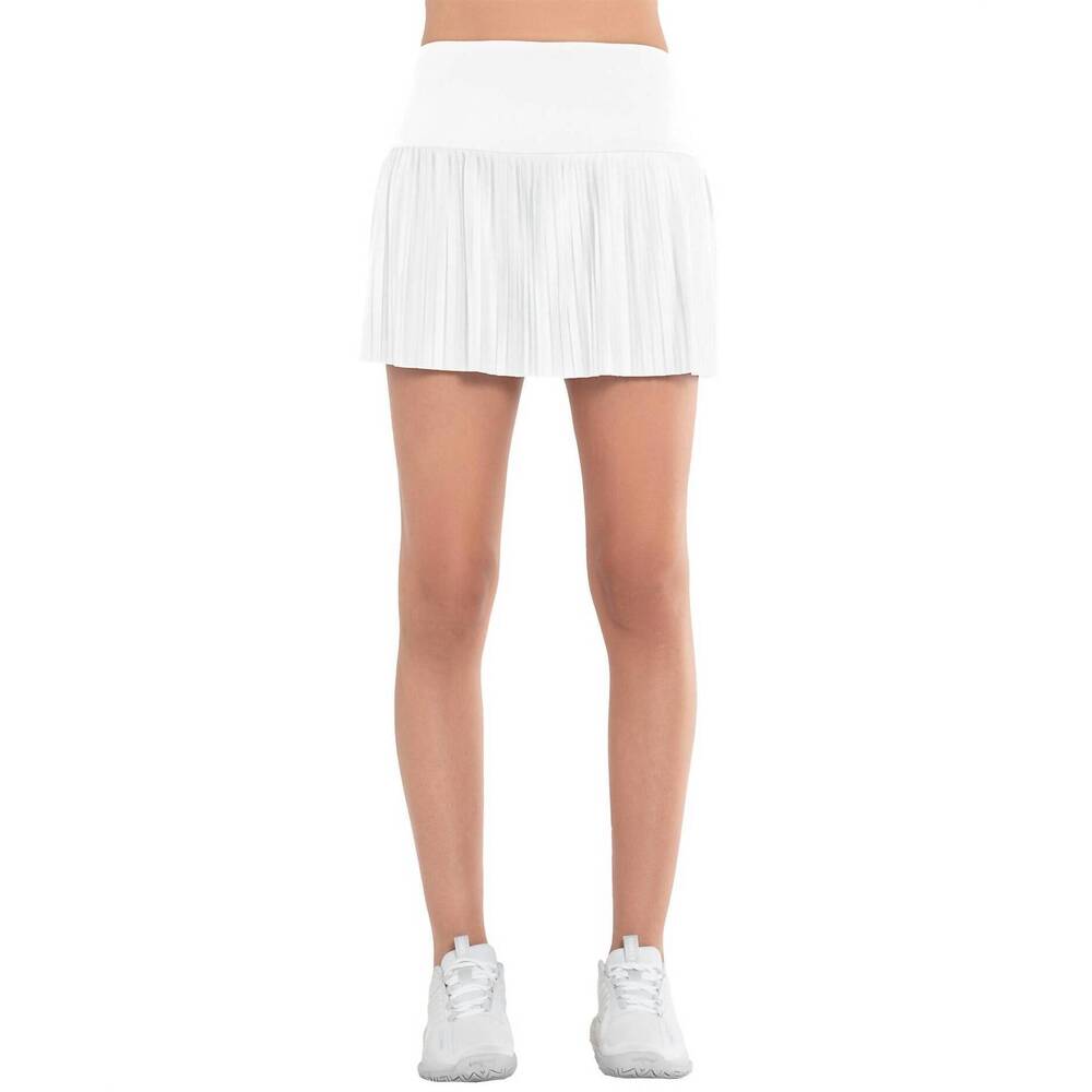NEW K-SWISS pleated 14.5' skirt in white
